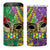 Mardi Gras 4 in 1 Can Cooler Tumbler Beadeds Necklace With Fleur De Lis - Wonder Print Shop