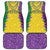 Mardi Gras Car Mats Beadeds Necklace With Fleur De Lis - Wonder Print Shop