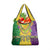 Mardi Gras Grocery Bag Beadeds Necklace With Fleur De Lis