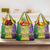 Mardi Gras Grocery Bag Beadeds Necklace With Fleur De Lis