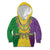 Mardi Gras Kid Hoodie Beadeds Necklace With Fleur De Lis - Wonder Print Shop