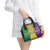 Mardi Gras Shoulder Handbag Beadeds Necklace With Fleur De Lis