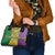 Mardi Gras Shoulder Handbag Beadeds Necklace With Fleur De Lis