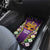 King Mask Mardi Gras Car Mats Let's Party Beadeds With Fleur De Lis - Wonder Print Shop