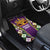 King Mask Mardi Gras Car Mats Let's Party Beadeds With Fleur De Lis - Wonder Print Shop
