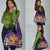 King Mask Mardi Gras Grocery Bag Let's Party Beadeds With Fleur De Lis