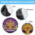 King Mask Mardi Gras Spare Tire Cover Let's Party Beadeds With Fleur De Lis - Wonder Print Shop