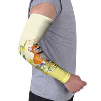 Personalised Wales Corgi and Daffodil Arm Sleeves Welsh Dog Lovers - Wonder Print Shop