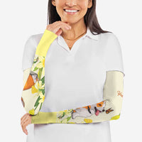 Personalised Wales Corgi and Daffodil Arm Sleeves Welsh Dog Lovers - Wonder Print Shop