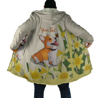 Personalised Wales Corgi and Daffodil Cloak Welsh Dog Lovers - Wonder Print Shop