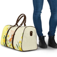 Wales Corgi and Daffodil Travel Bag Welsh Dog Lovers - Wonder Print Shop