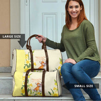Wales Corgi and Daffodil Travel Bag Welsh Dog Lovers - Wonder Print Shop