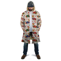 Wales Corgi Christmas Cloak Nadolig Llawen Welsh Dog Seamless Vibes - Wonder Print Shop