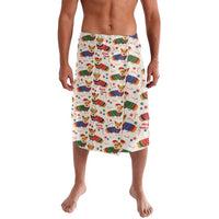 Wales Corgi Christmas Lavalava Nadolig Llawen Welsh Dog Seamless Vibes - Wonder Print Shop