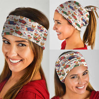Wales Corgi Christmas Neck Gaiter Nadolig Llawen Welsh Dog Seamless Vibes - Wonder Print Shop