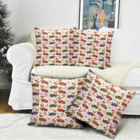 Wales Corgi Christmas Pillow Cover Nadolig Llawen Welsh Dog Seamless Vibes - Wonder Print Shop