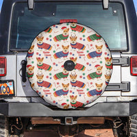 Wales Corgi Christmas Spare Tire Cover Nadolig Llawen Welsh Dog Seamless Vibes - Wonder Print Shop