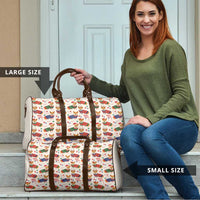 Wales Corgi Christmas Travel Bag Nadolig Llawen Welsh Dog Seamless Vibes - Wonder Print Shop