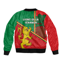 Senegal Football Bomber Jacket 2024 Go Champions Lions De La Teranga - Wonder Print Shop