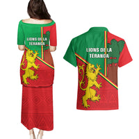Senegal Football Couples Matching Puletasi and Hawaiian Shirt 2024 Go Champions Lions De La Teranga - Wonder Print Shop
