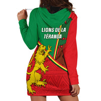 Senegal Football Hoodie Dress 2024 Go Champions Lions De La Teranga - Wonder Print Shop