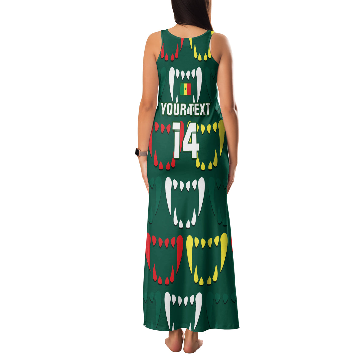 Custom Senegal Football Family Matching Tank Maxi Dress and Hawaiian Shirt 2024 Culture Pour Home Style - Wonder Print Shop