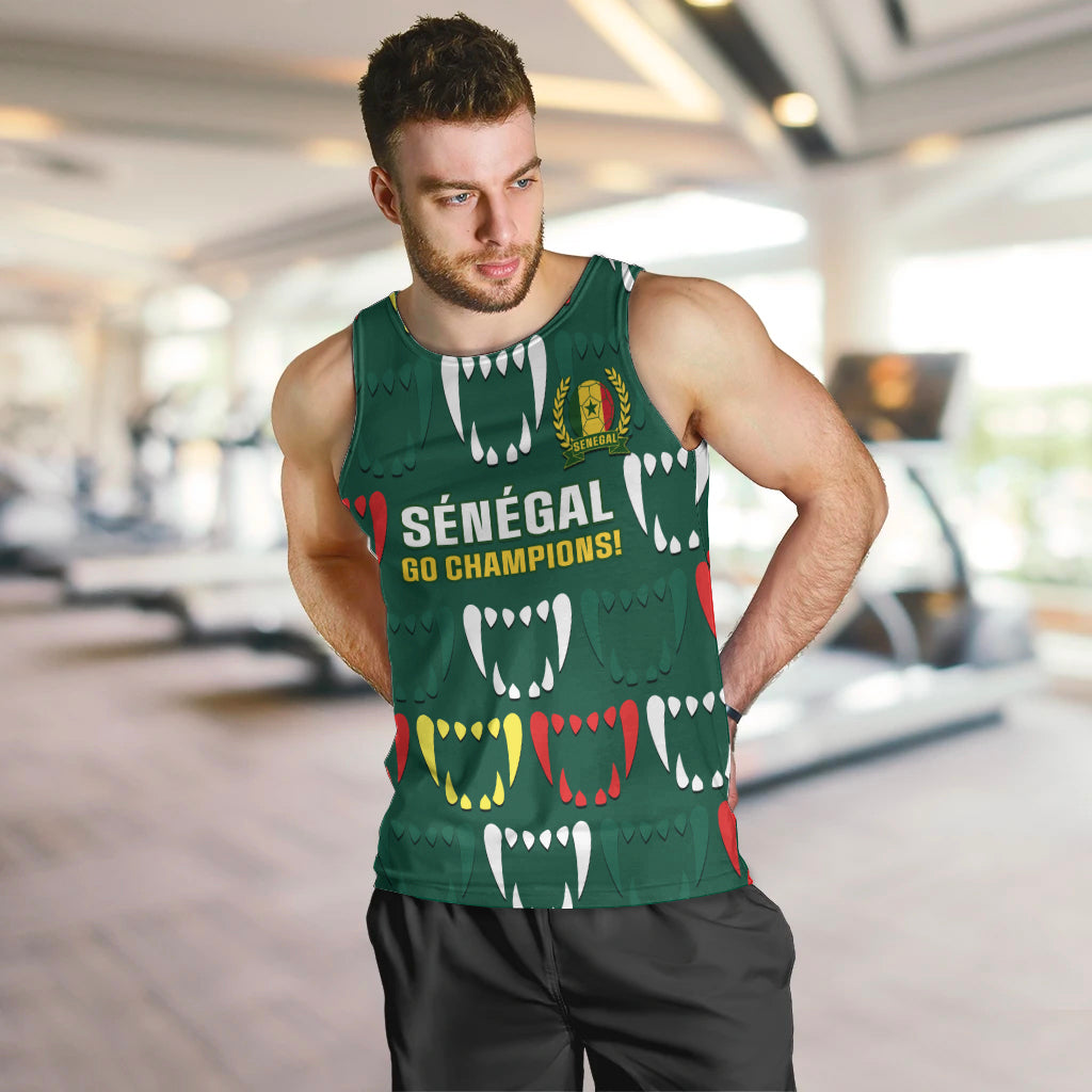 Custom Senegal Football Men Tank Top 2024 Culture Pour Home Style - Wonder Print Shop