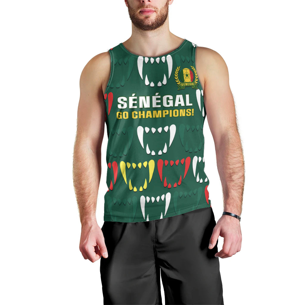 Custom Senegal Football Men Tank Top 2024 Culture Pour Home Style - Wonder Print Shop