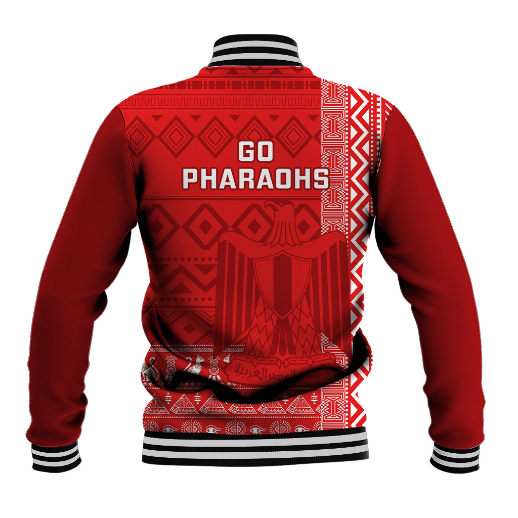 Egypt Football Baseball Jacket 2024 Go Champions Pharaohs Egyptian Patterns - Wonder Print Shop