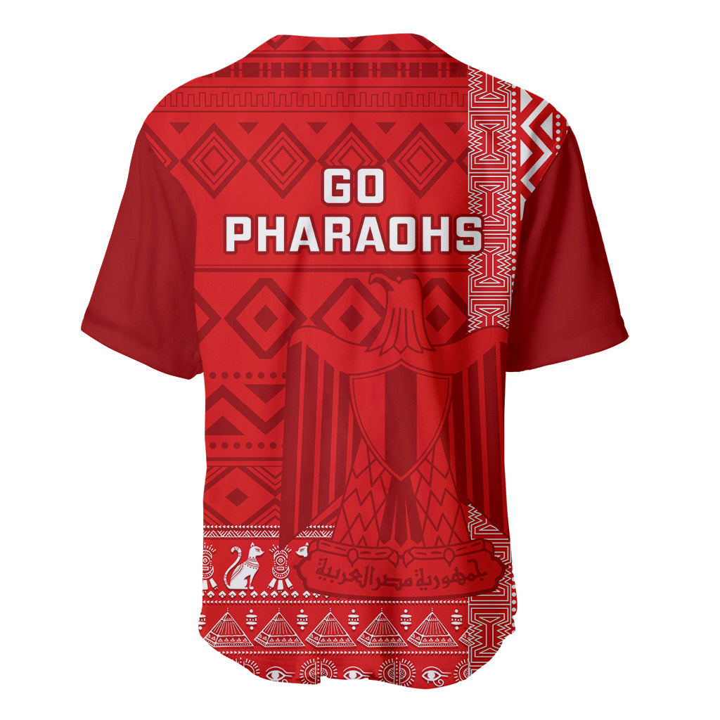 Egypt Football Baseball Jersey 2024 Go Champions Pharaohs Egyptian Patterns - Wonder Print Shop