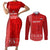 Egypt Football Couples Matching Short Sleeve Bodycon Dress and Long Sleeve Button Shirt 2024 Go Champions Pharaohs Egyptian Patterns - Wonder Print Shop