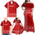 Egypt Football Family Matching Off Shoulder Maxi Dress and Hawaiian Shirt 2024 Go Champions Pharaohs Egyptian Patterns - Wonder Print Shop