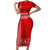 Egypt Football Family Matching Short Sleeve Bodycon Dress and Hawaiian Shirt 2024 Go Champions Pharaohs Egyptian Patterns - Wonder Print Shop