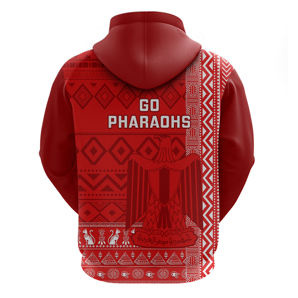 Egypt Football Hoodie 2024 Go Champions Pharaohs Egyptian Patterns - Wonder Print Shop