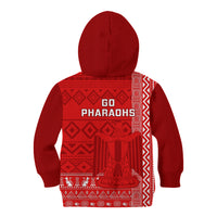 Egypt Football Kid Hoodie 2024 Go Champions Pharaohs Egyptian Patterns - Wonder Print Shop