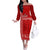 Egypt Football Off The Shoulder Long Sleeve Dress 2024 Go Champions Pharaohs Egyptian Patterns - Wonder Print Shop