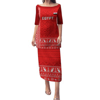 Egypt Football Puletasi 2024 Go Champions Pharaohs Egyptian Patterns - Wonder Print Shop