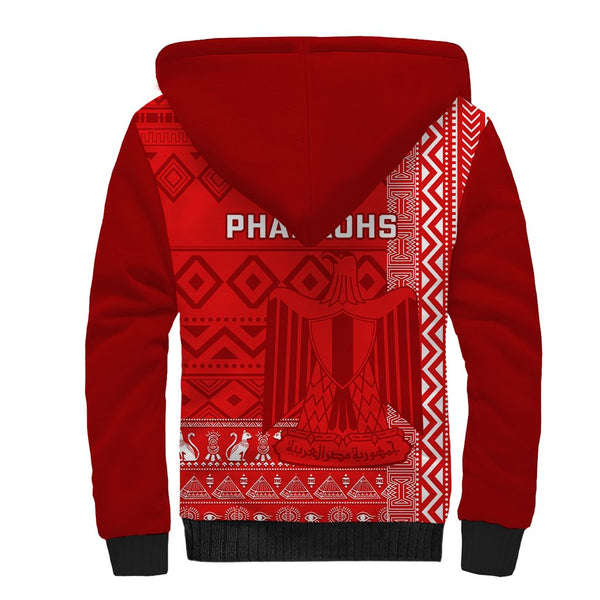 Custom Libya Football Sherpa Hoodie Yalla Libya LT15