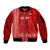 Egypt Football Sleeve Zip Bomber Jacket 2024 Go Champions Pharaohs Egyptian Patterns - Wonder Print Shop