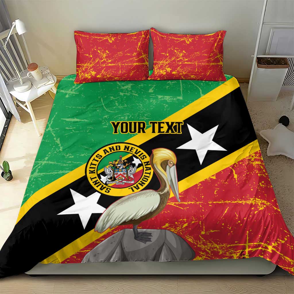Custom Saint Kitts and Nevis Football Bedding Set 2025 Go Sugar Boyz