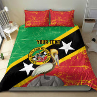 Custom Saint Kitts and Nevis Football Bedding Set 2025 Go Sugar Boyz
