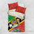 Custom Saint Kitts and Nevis Football Bedding Set 2025 Go Sugar Boyz