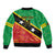 Custom Saint Kitts and Nevis Football Bomber Jacket 2025 Go Sugar Boyz