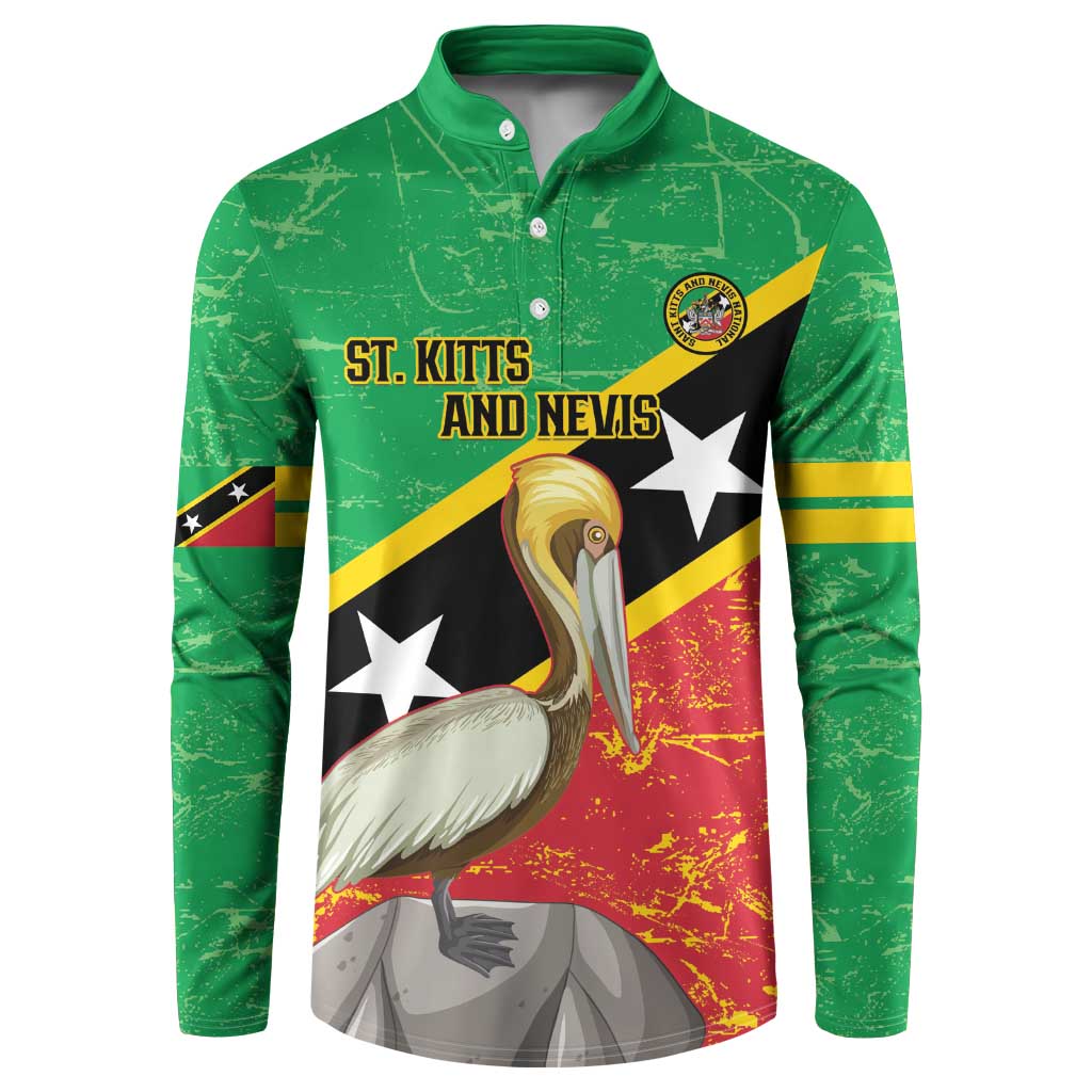 Custom Saint Kitts and Nevis Football Button Sweatshirt 2025 Go Sugar Boyz