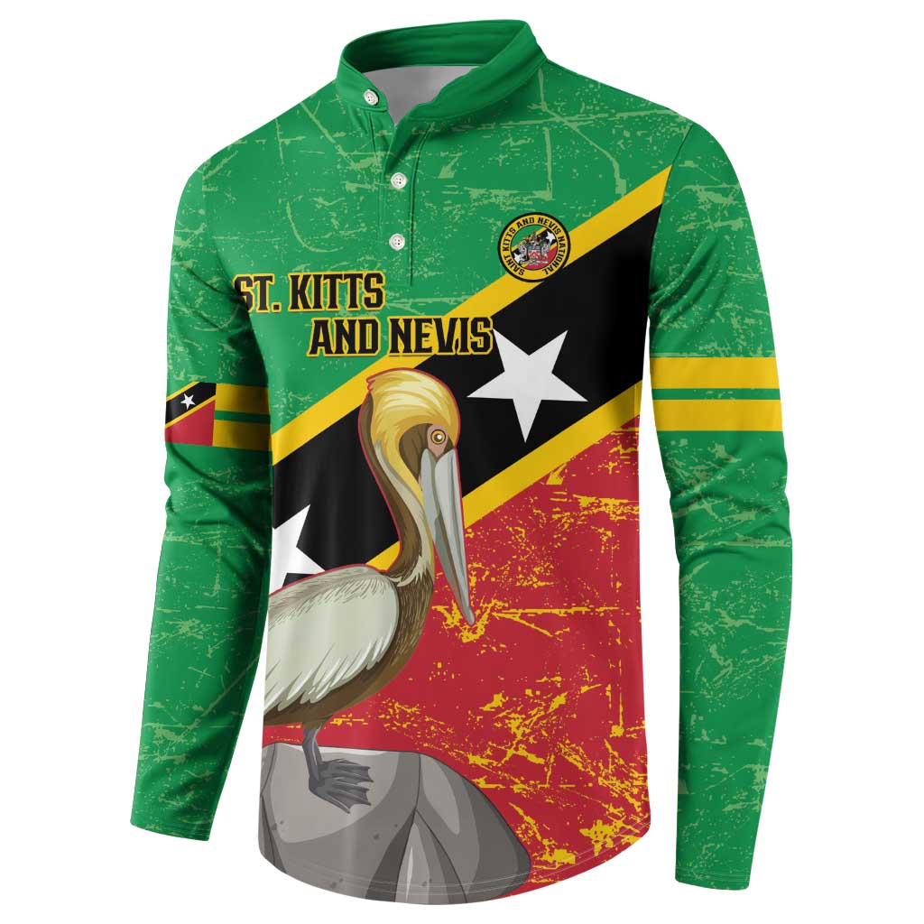 Custom Saint Kitts and Nevis Football Button Sweatshirt 2025 Go Sugar Boyz