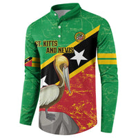 Custom Saint Kitts and Nevis Football Button Sweatshirt 2025 Go Sugar Boyz