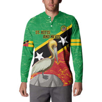 Custom Saint Kitts and Nevis Football Button Sweatshirt 2025 Go Sugar Boyz