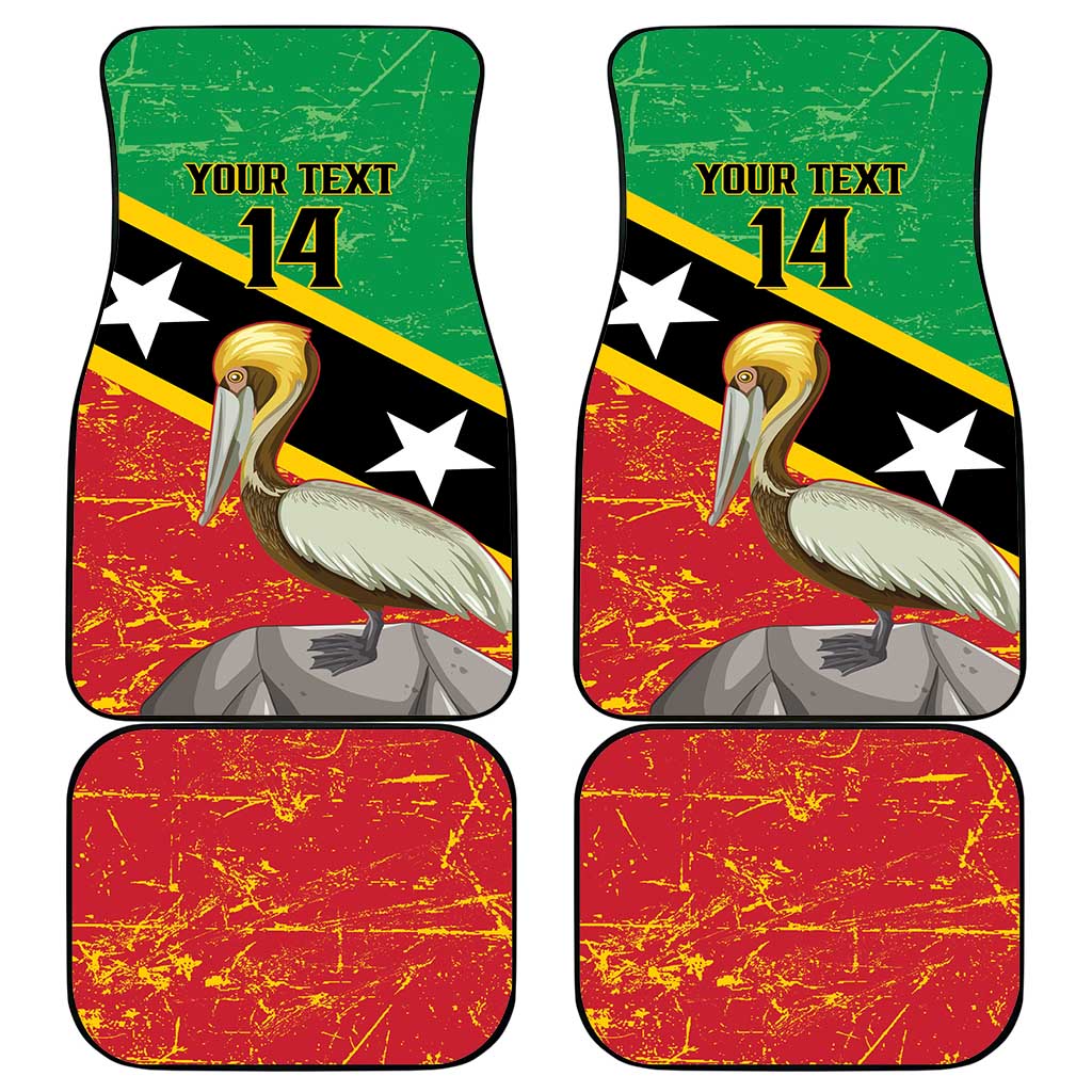 Custom Saint Kitts and Nevis Football Car Mats 2025 Go Sugar Boyz