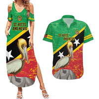 Custom Saint Kitts and Nevis Football Couples Matching Summer Maxi Dress and Hawaiian Shirt 2025 Go Sugar Boyz