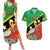 Custom Saint Kitts and Nevis Football Couples Matching Summer Maxi Dress and Hawaiian Shirt 2025 Go Sugar Boyz